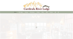 Desktop Screenshot of carrileufuriverlodge.com